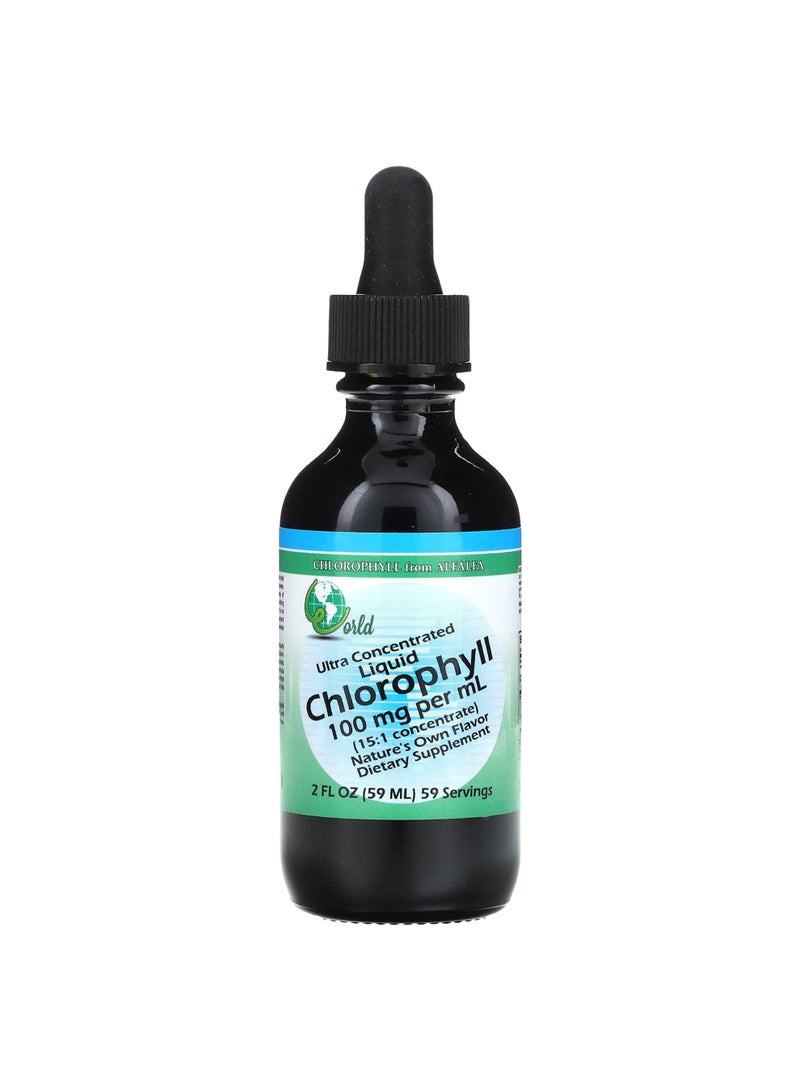 Ultra Concentrated Liquid Chlorophyll, 2 fl oz (59 ml)